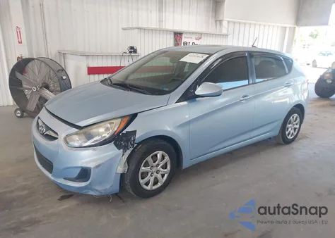 2012 Hyundai Accent Gs z USA, uszkodzony, nr VIN KMHCT5AEXCU040770